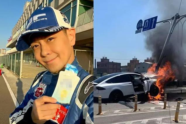 車禍電池未爆燃，林志穎得以逃出生天，家屬：百萬感謝援助者